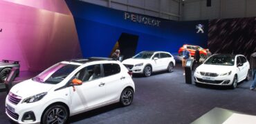 La Peugeot 108 Roland Garros sur le court central