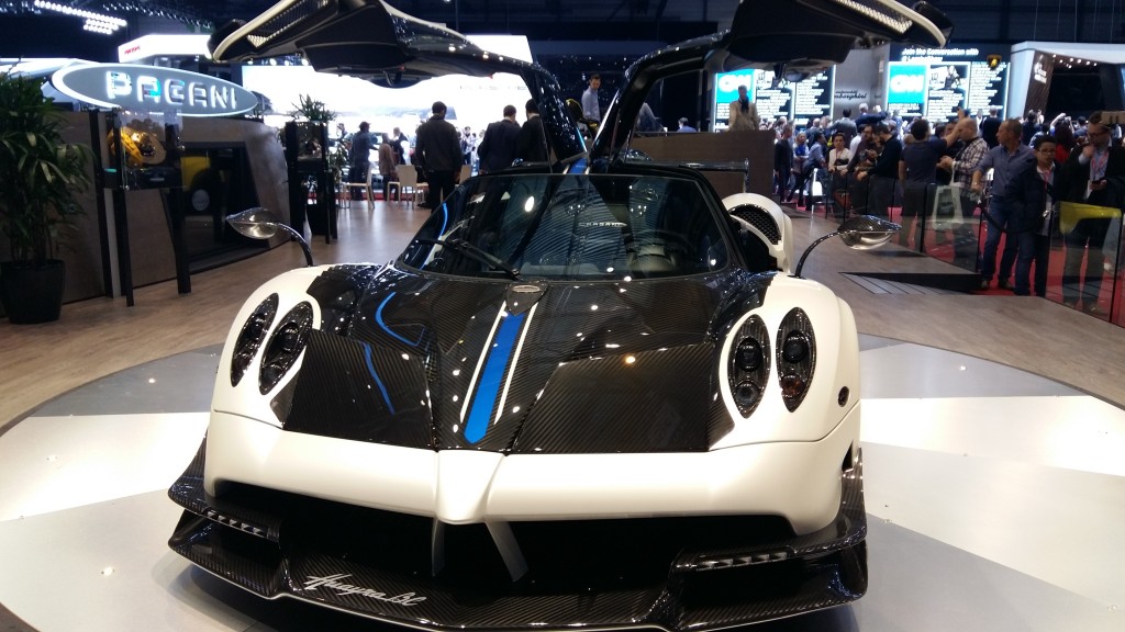 La Pagani Huayra BC sur le salon de Genève 2016