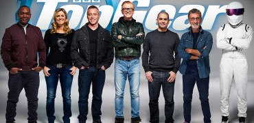 Matt LeBlanc et l'équipe de Top Gear UK