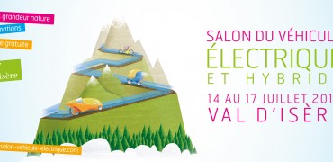 Salon de Val d'Isère  dernier jour pour tester la voiture électrique