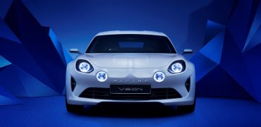 Alpine A110 vue de face