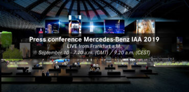 Suivez la conférence Mercedes ici, en direct (salon de Francfort)