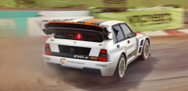 La Lancia Delta EVO-e (retrofit) débarque en Rallycross !