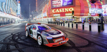 Ken Block revient en Audi électrique pour son Gymkhana !