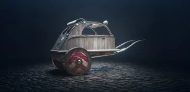 Rétromobile un concept-char par Citroën sur le thème d'Astérix