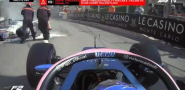 Crash dantesque en F2, 3 monoplaces pulvérisées, un vrai miracle...(vidéo)