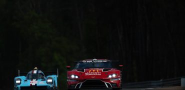 aston martin crash à monza