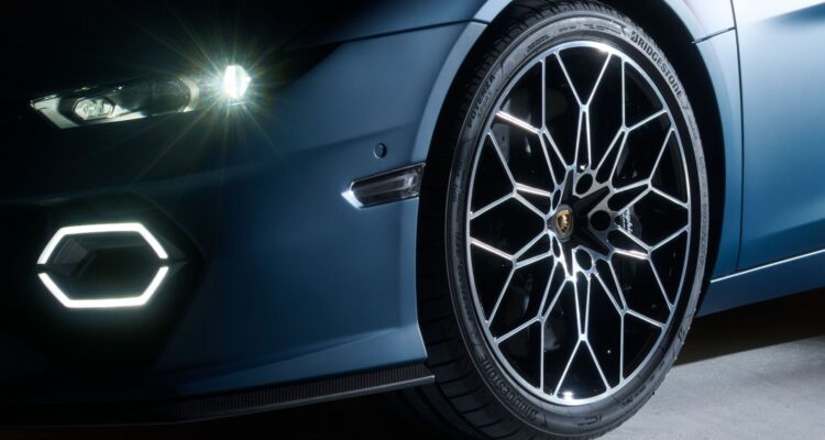 Bridgestone partenaire officiel de la majestueuse Lamborghini Temerario